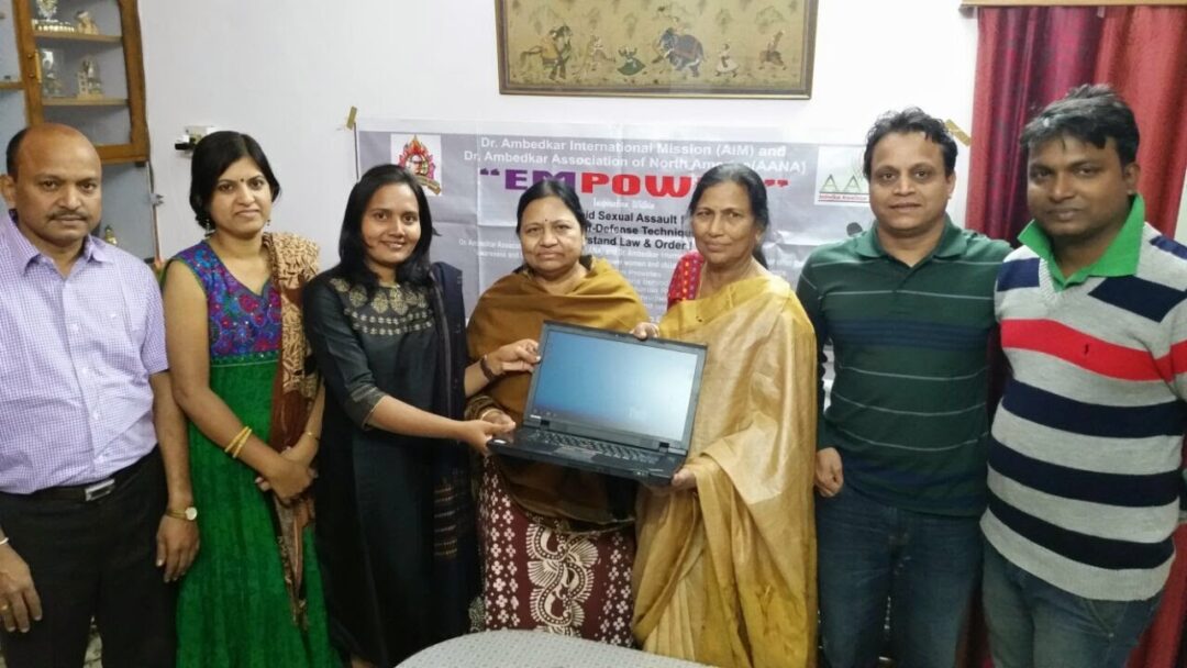 laptop Donation to Empowerment Women Workshop
