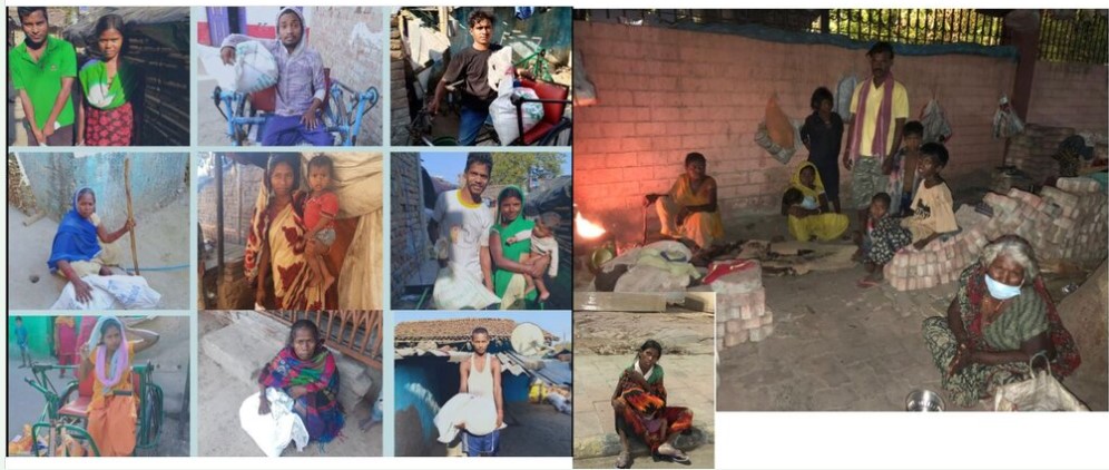 Light Dharma Foundation and AANA Food Distribution to Homeless in Gaya,Bihar
