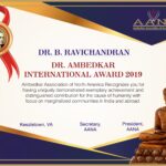 Year 2019 Dr. Ambedkar International Award