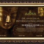 Year 2015 Dr. Ambedkar International Award